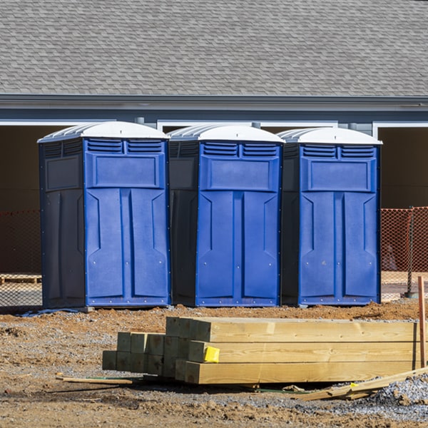 what is the expected delivery and pickup timeframe for the porta potties in Davey NE